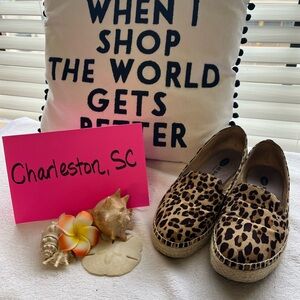 Dr. Scholl's Leopard Print Espadrilles